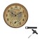 Taylor 14-In. Wine Time Poly Resin Clock and Thermometer with Bonus Corkscrew 5253897 - alternate 1